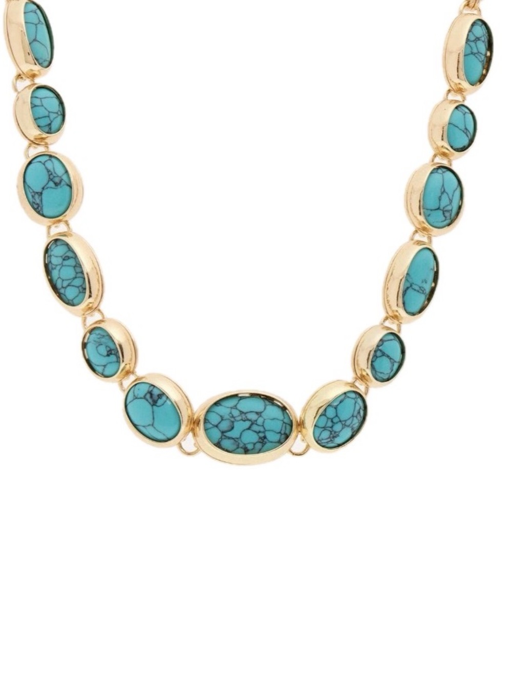 NWT ⚜️🩵⚜️ Piper K Reconstituted Turquoise Necklace